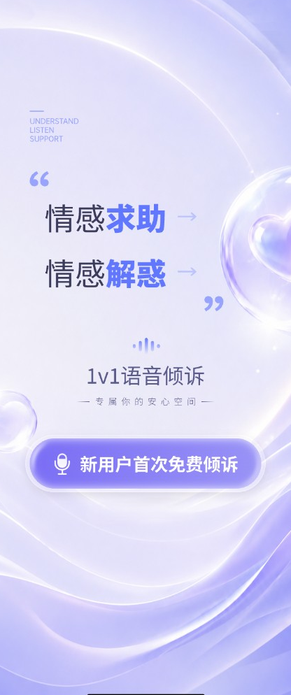 有朋来门 · 情感求助 · 1v1语音倾诉